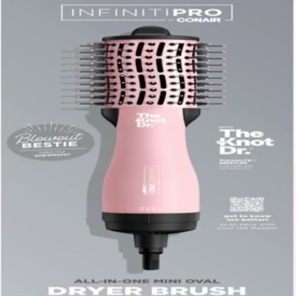 Pink Hair Dryer Brush - Picture 5 of 6